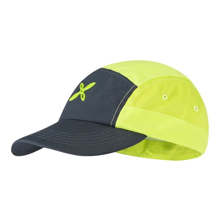 Caciula Montura Blade Cap, gri metalic-lime, material elastic, protectie UPF 50+
