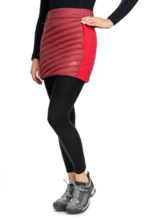 Fusta Mountain Equipment Particle, rosu, impermeabila, cu panouri elastice din fleece, XS INTL