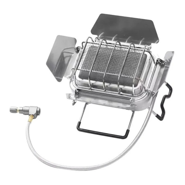 Kuchenka turistica-gratar Fire-Maple Sunflower X, 2500W, protectie vant, gaz, 1.5kg