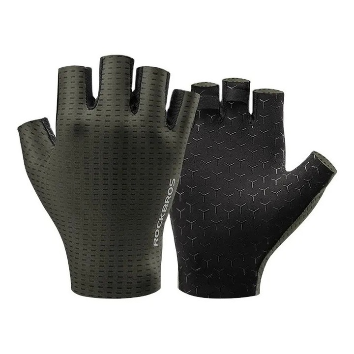Manusi sport ROCKBROS HF Speed, material usor si elastic, respirabile, pentru zile calde, marime M