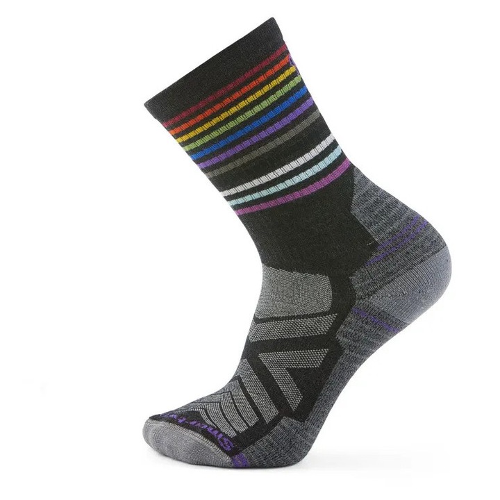 Чорапи за трекинг Smartwool Hike Light Cushion Pride Crew, многоцветни, L (42-45)
