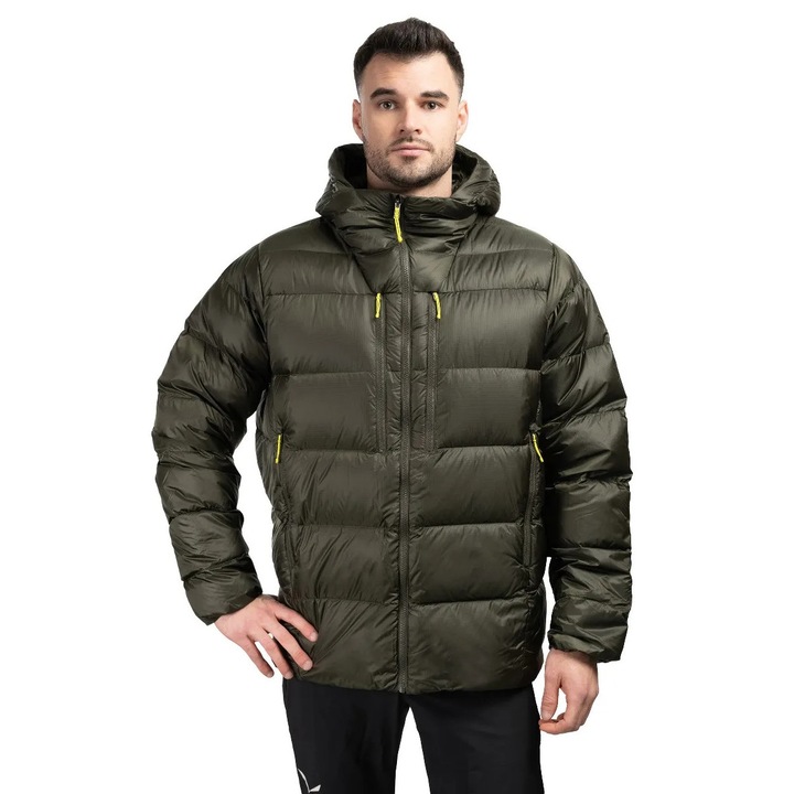 Geaca de puf pentru barbati Fitz Roy Down Hoody Patagonia, verde