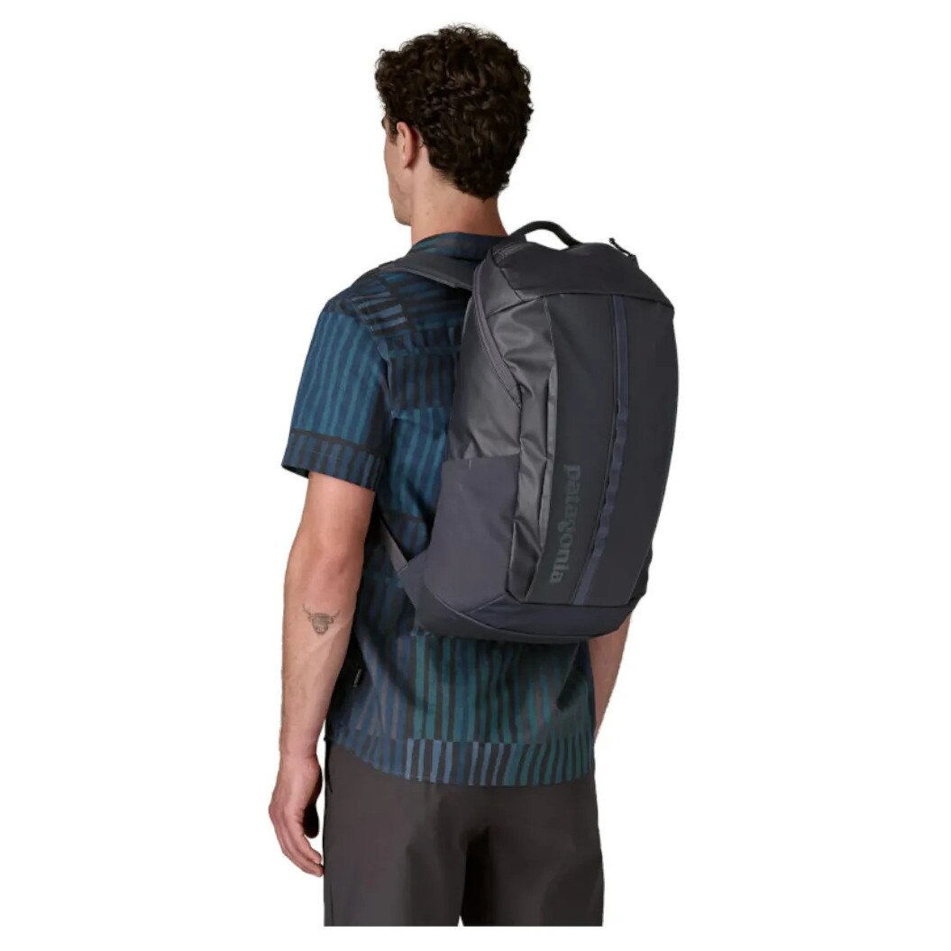 Rucsac urban Patagonia, Black Hole Pack, 25L, pentru laptop 15", gri/albastru