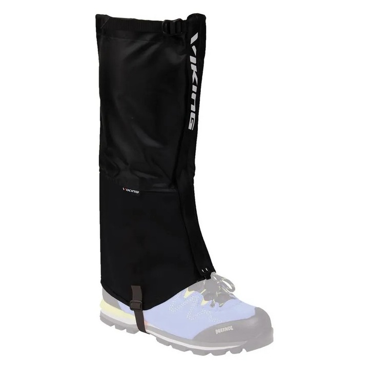 Гети VIKING Kanion Junior, водоустойчиви, със силиконова лента, черни, S/M