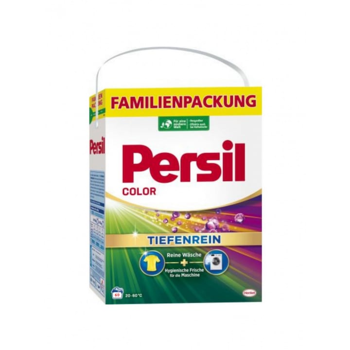 Detergent de rufe automat Persil Color Deep Clean XXL, 3.3 kg, pentru rufe colorate, 60 spălări