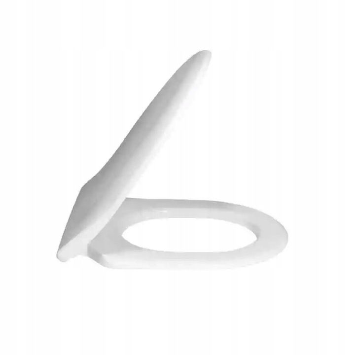 Capac WC Villeroy & Boch Subway SlimSeat, Alb Alpin, design ultra-subtire, dimensiuni 37, 4x43, 9x4, 8cm