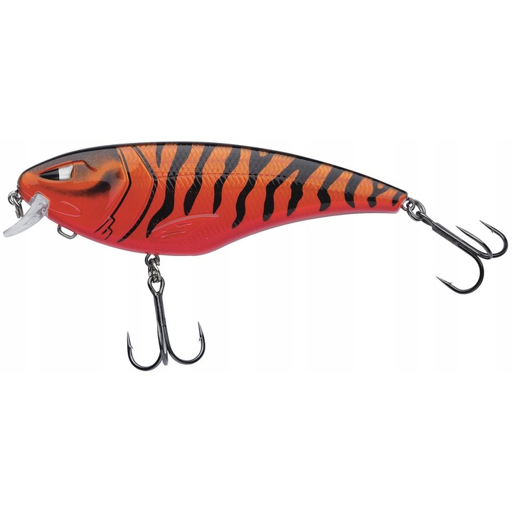 Wobler Berkley Zilla Flanker, 11cm, 27g, tigru roșu, lent scufundător