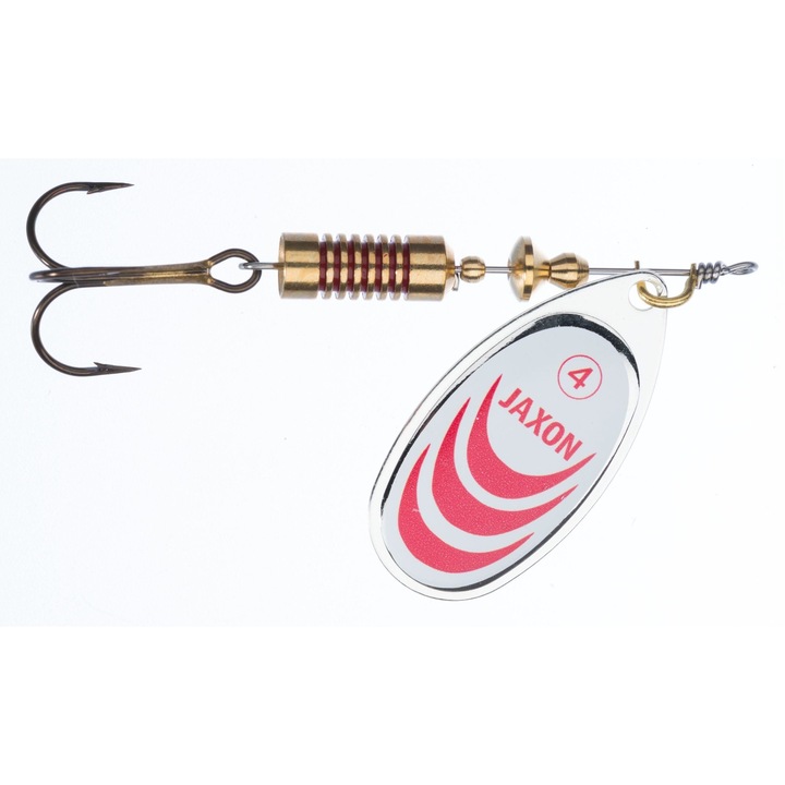 Lingurită rotativă JAXON Holo Select Contra #1, argintiu Polonia, 3g, 1 buc