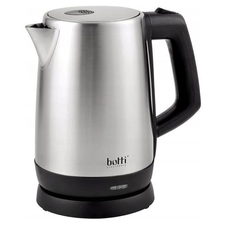 Fierbator electric Maestro MR 048, 1,7l, 2200W, inox, argintiu/negru