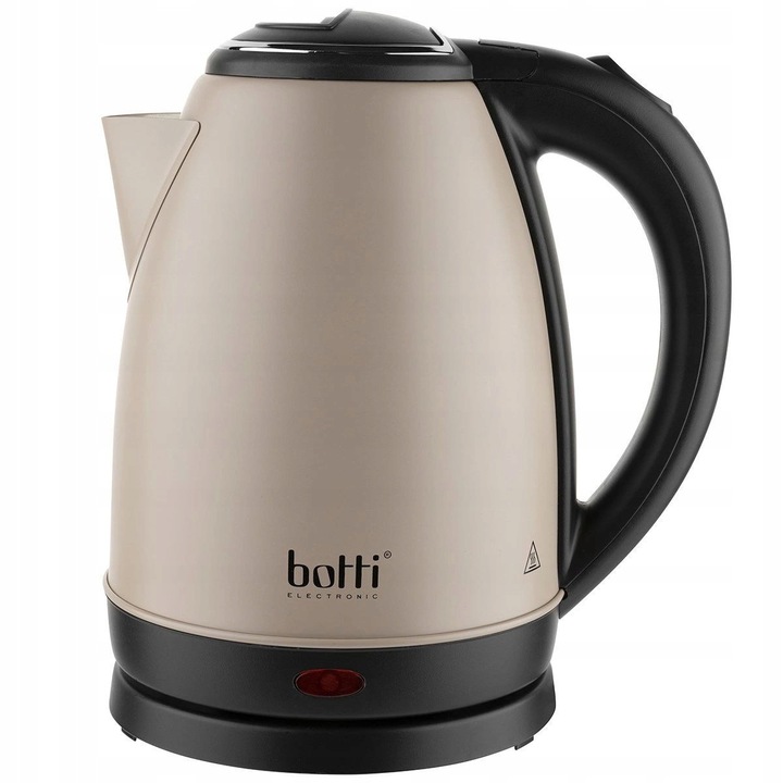 Ceainic din oțel inoxidabil, Meyerhoff, 3L, negru mat, maner ergonomic