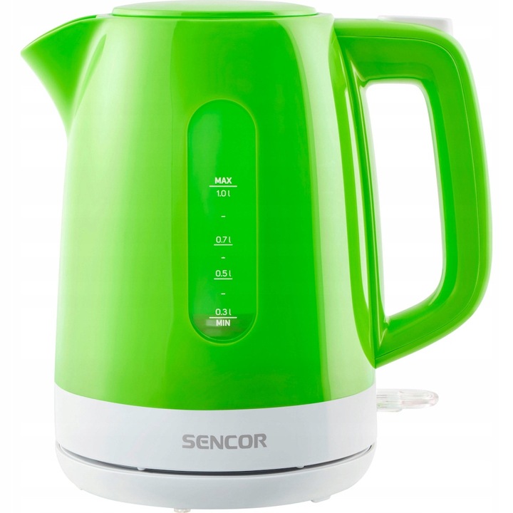 Fierbator electric, 1.8 L, 1800 W, inox, rosu