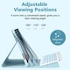 Husa cu tastatura pentru iPad Apple, compatibil cu tableta iPad 10th Gen 2022, iPad 11th Gen (A16) 2025, 10.9" Fara fir, Bluetooth, Cu Stilou, Mouse, Membrana Din Silicon Pentru Tastatura, Albastru