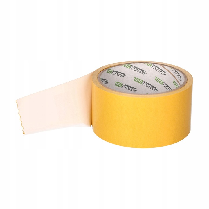 Banda Dublu Adezivă ToolSpace, 38mm x 10m, rezistentă, pentru covoare