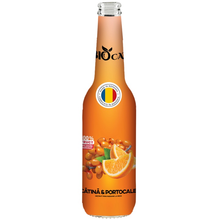 Suc de catina cu portocale 250 ml