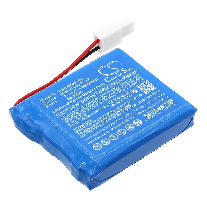 Baterie TECHTEK CS-LAX631SL Li-Polymer 3800mAh