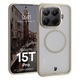 Husa, Bizon Case MatteO pentru Xiaomi 15T Pro, bej fumuriu
