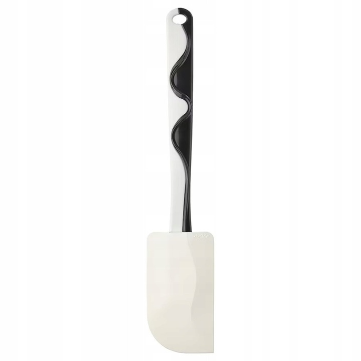 GUBBRORA szilikon spatula, IKEA, fekete/fehér, 26cm