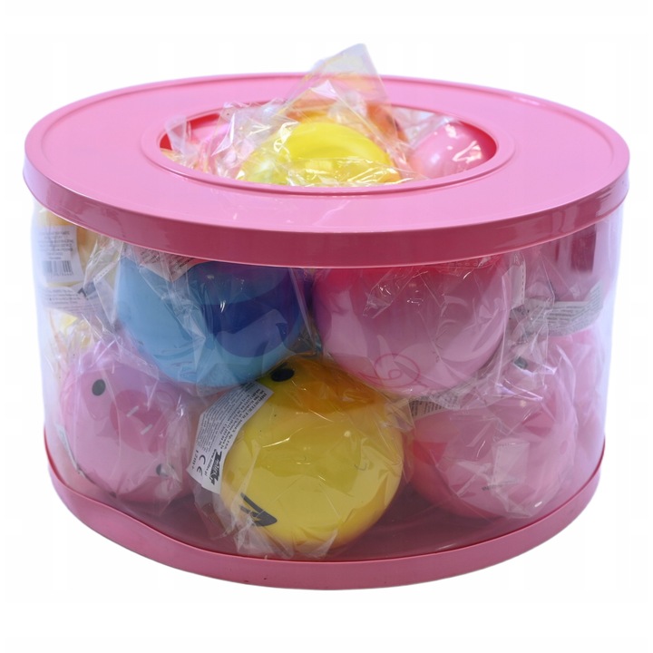 Set 3 Mingi Moi Spuma Midex 10cm, Siguranta, Multicolor