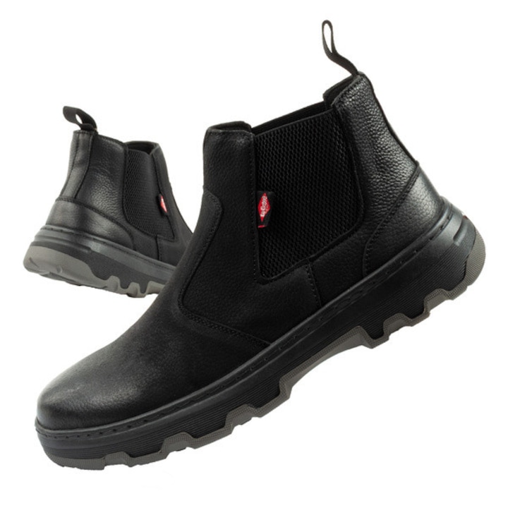 Ghete Chelsea Lee Cooper piele, Negru