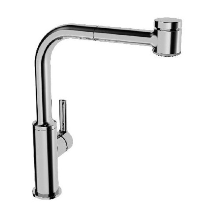 Hansa Ronda konyhai csaptelep, perlátorral, króm, 2 sugárzási mód, 9 l/perc, rugalmas