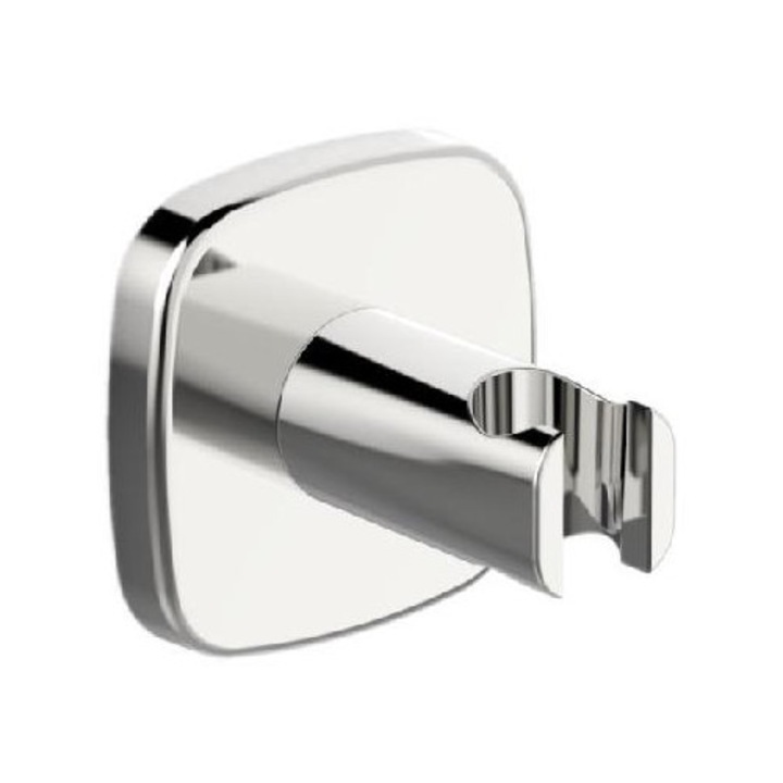 Suport pentru dus Hansa, crom, 75x75mm, cu rozeta de acoperire