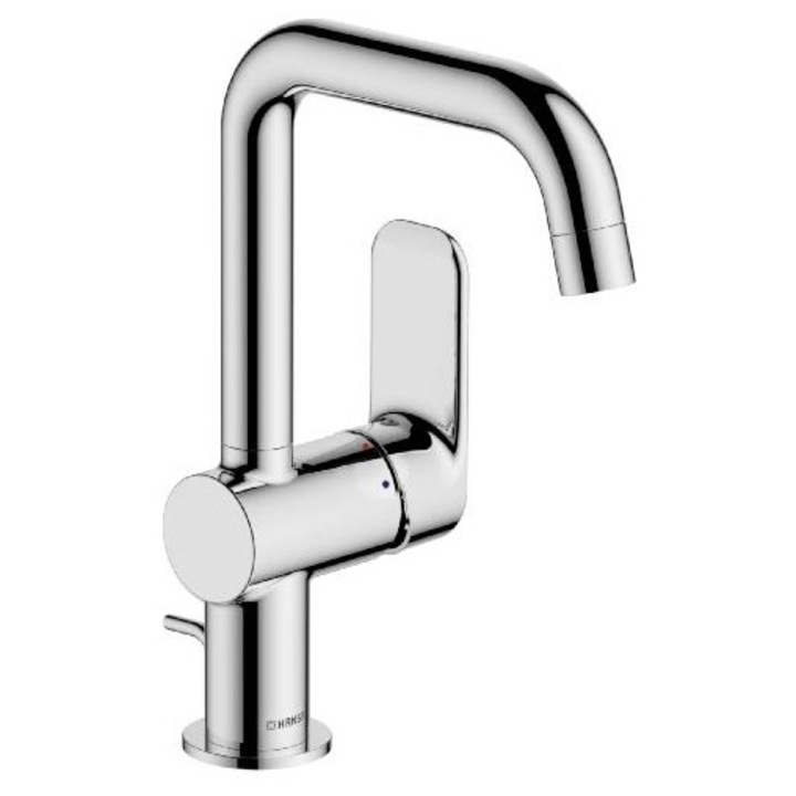 Hansa csaptelep, mosdó, króm, 150mm, 252mm, 4,8l/perc