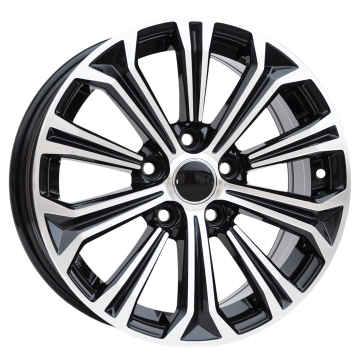 Set (4 bucati) jante 5845 17x7.5 5x100 ET40 - MB - lustruit + negru