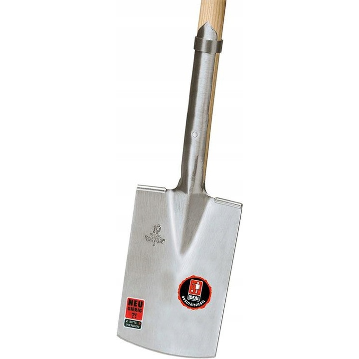 IDEAL kapa, önélező kúpos penge, kőrisfa, 285x185mm, 85cm