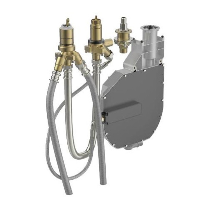 Инсталация за батерия за баня, Hansa, DN20, гъвкава, 447 мм, 4-отвора