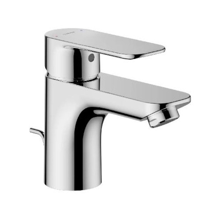 Hansa csaptelep, mosdóhoz, króm, 4.7 l/perc, magasság 122 mm, hosszúság 101 mm