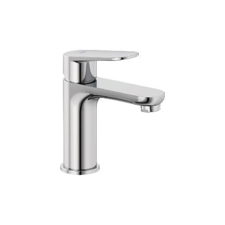 Csaptelep, Kludi, mosdó, króm, magasság 165mm, hosszúság 110mm, tartóra szerelhető