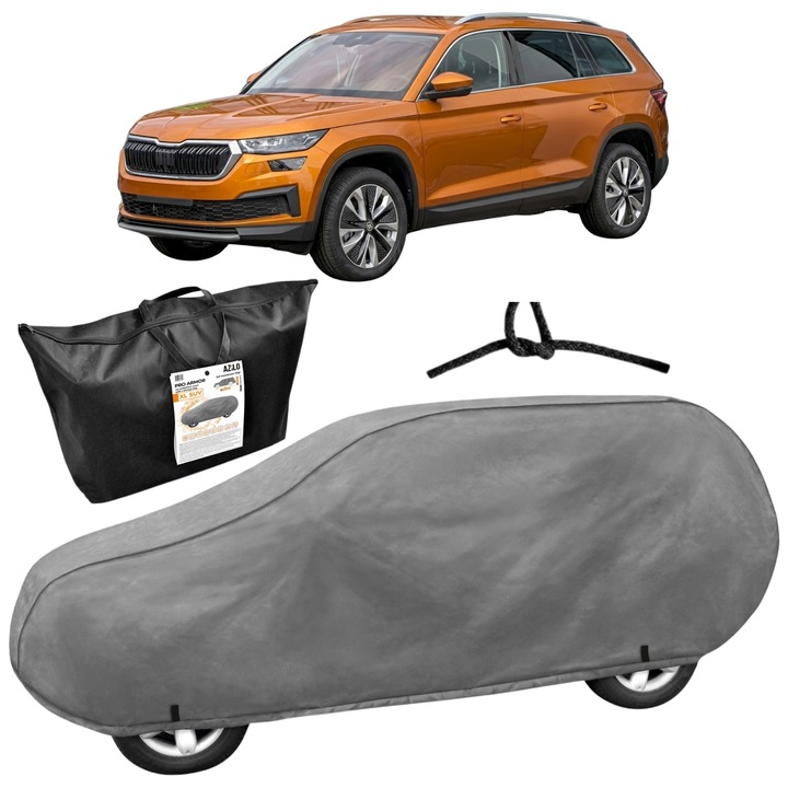 Prelata Auto Universala pentru Skoda SUV, 4 straturi, Protectie UV, Praf, Zapada, Inghet, Impermeabil, Pro Armor SUV XL