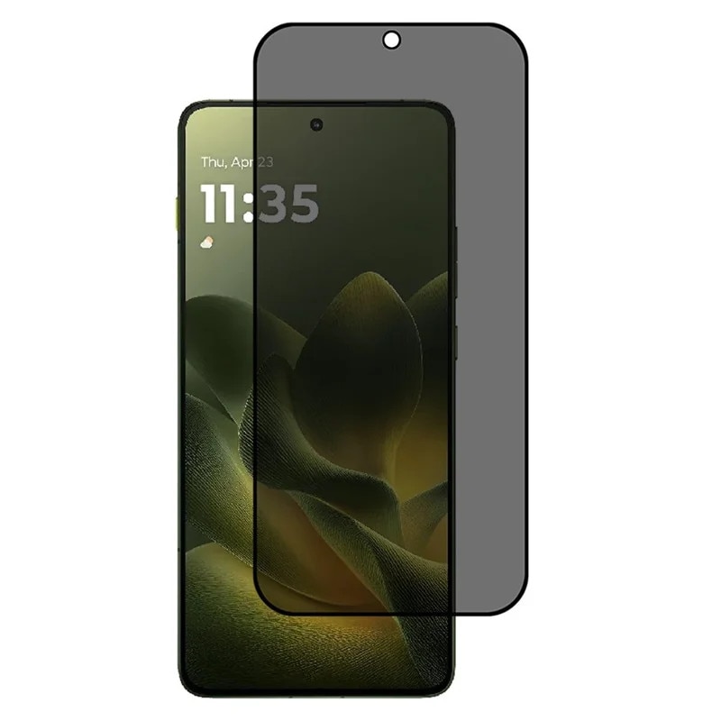 Folie pentru Motorola Edge 70, Anti-spy Ultra HD, Protectie 9H, Montare Simpla, 111D, set cu sticker, Privacy