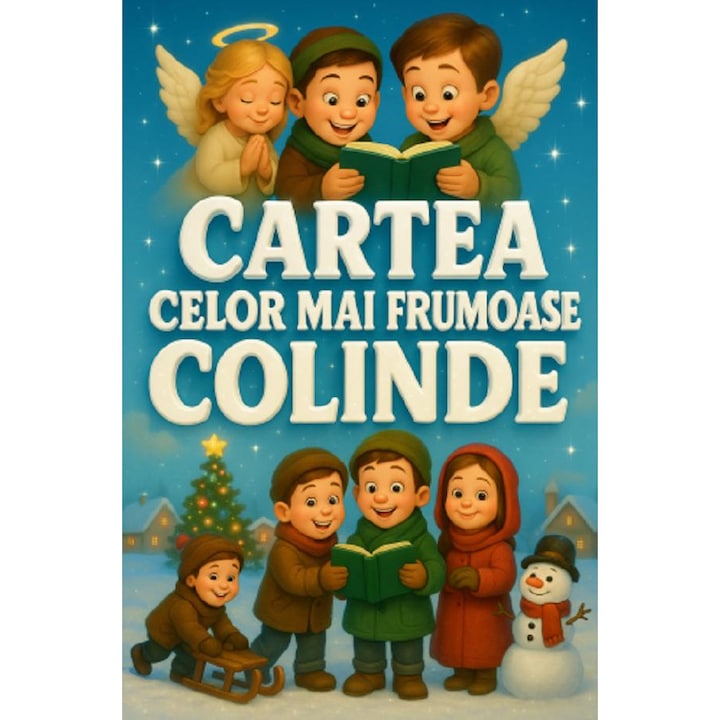 Cartea Celor Mai Frumoase Colinde, REGIS, 2025, pentru copii, interactiva