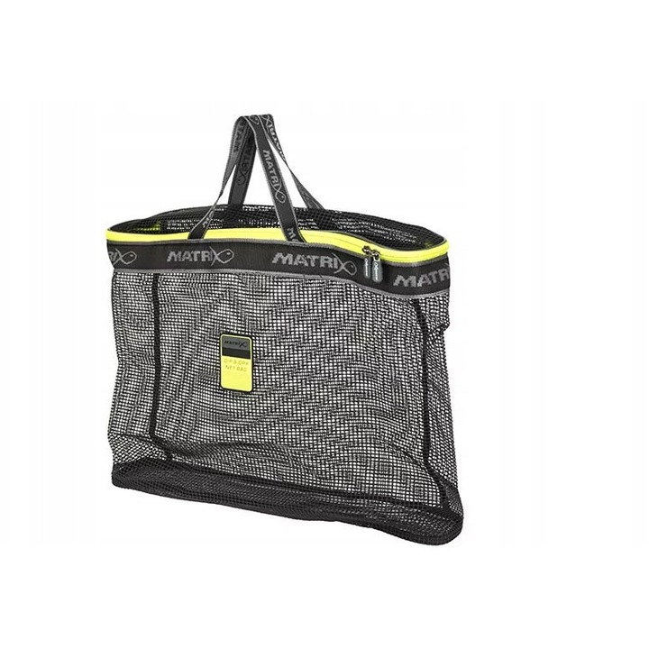 Geantă MATRIX Dip & Dry Net Bag, medie, 58x40x10cm, plasa cauciucată