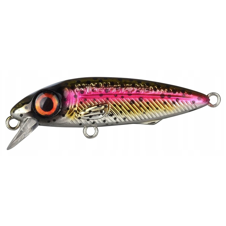 Wobler Spro Iris The Kid, 4.8cm, 6g, Pastrav Curcubeu