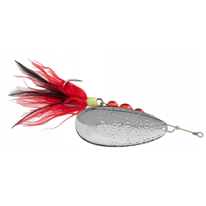 Mikado Monster Spinner forgókanál, ezüst, 23g, pergetéshez