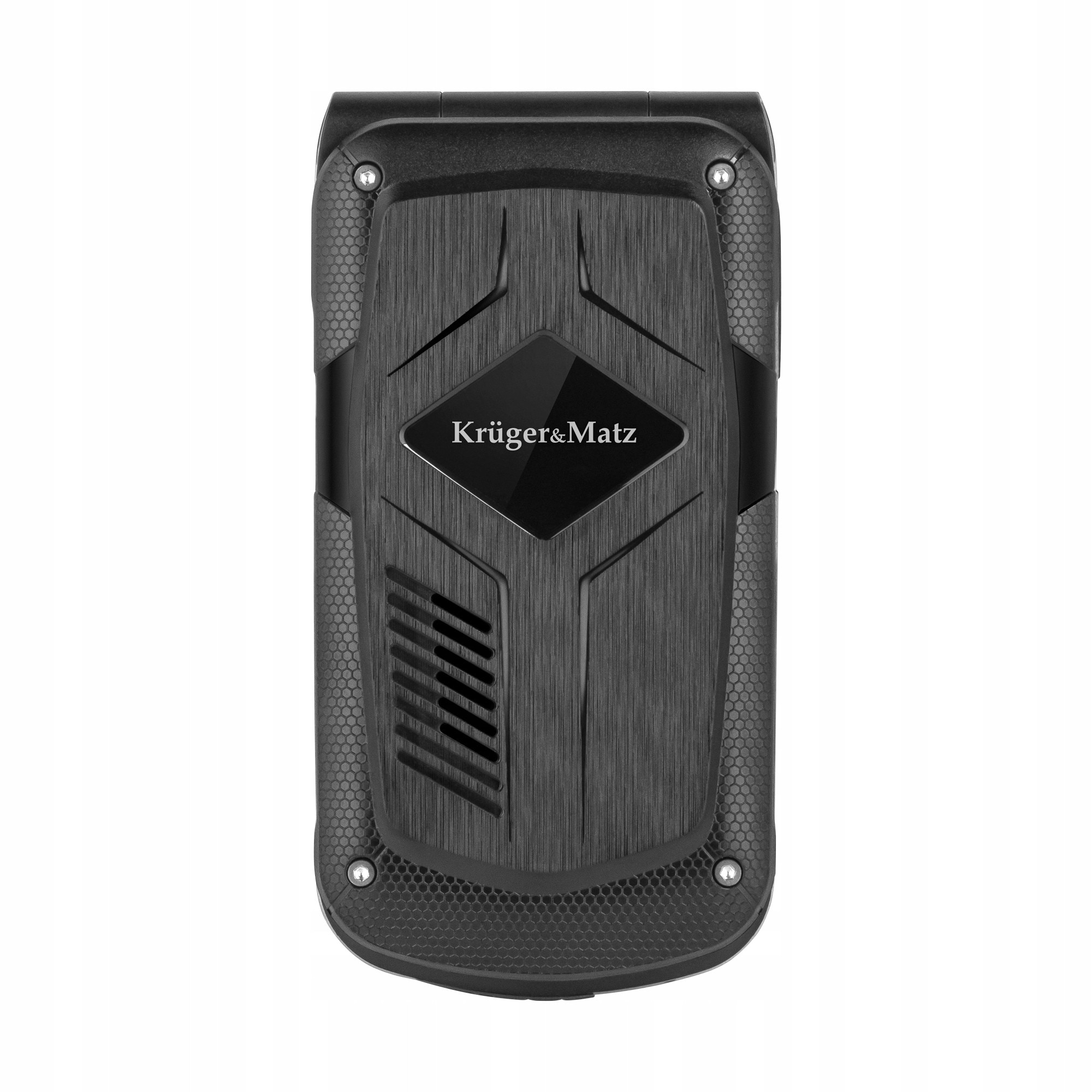 Telefon mobil Kruger&Matz Iron 5 Flip, 4G, Dual SIM, IP68, negru, 108x55x23mm