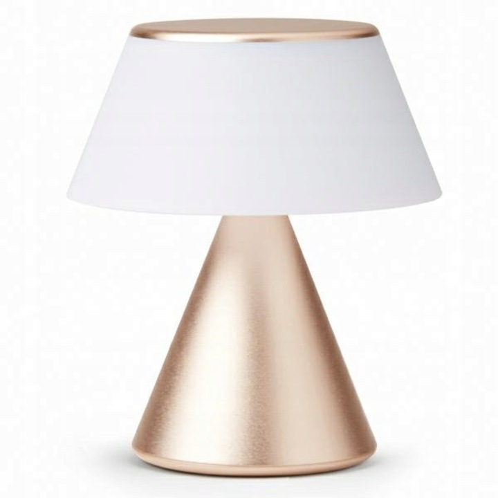 Lampa LED portabilă Lexon Luma M, 9 culori, IPX4, 11cm