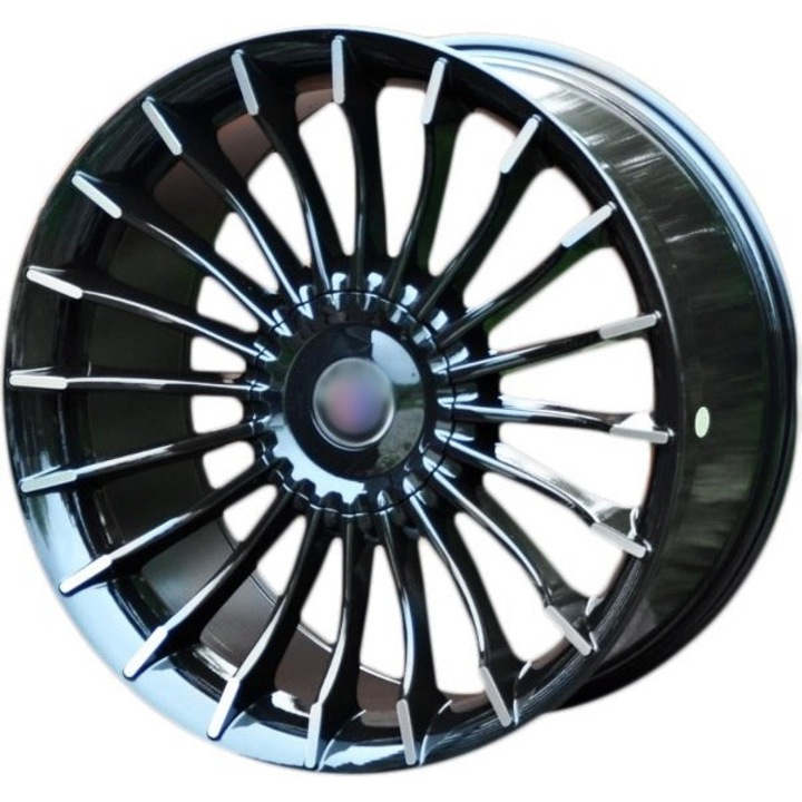 Set (4 bucati) jante 273 19x8.5 5x120 ET25 - MB - lustruit + negru