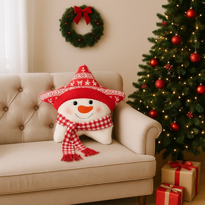 Коледна чорапка "Дядо Коледа" 40см