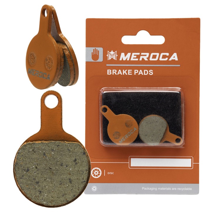 Спирачни накладки Meroca, полуметални за Tektro IOX, Lyra, Novela