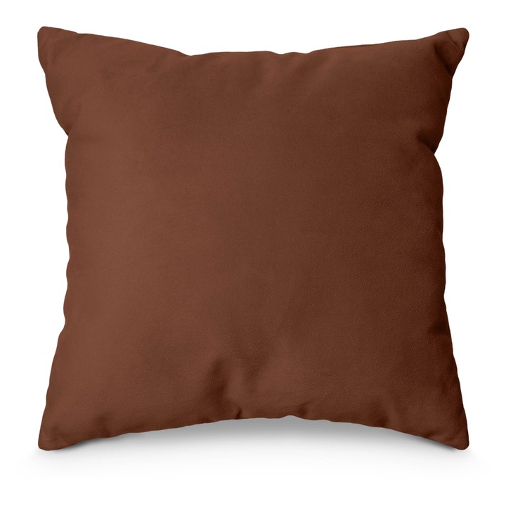 Dekorációs Párna Mézszínű Puha 45x45 Modern Nappalihoz