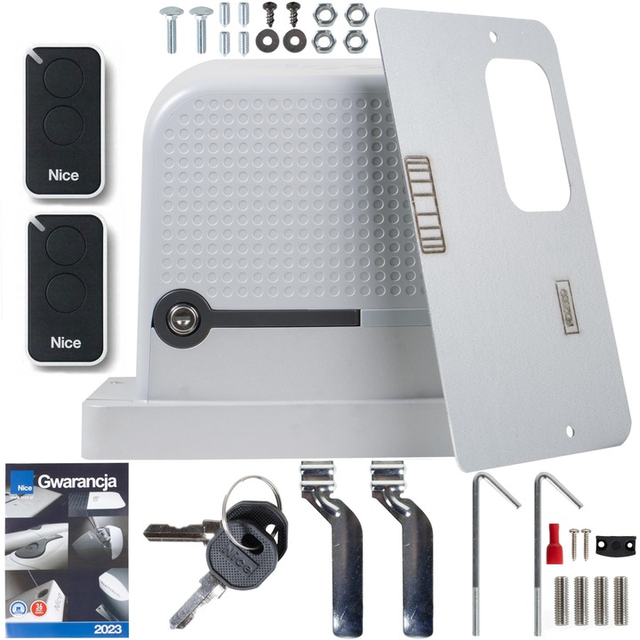 Set automatizare porti NICE ROBO 600, 600kg, IP44, 230V