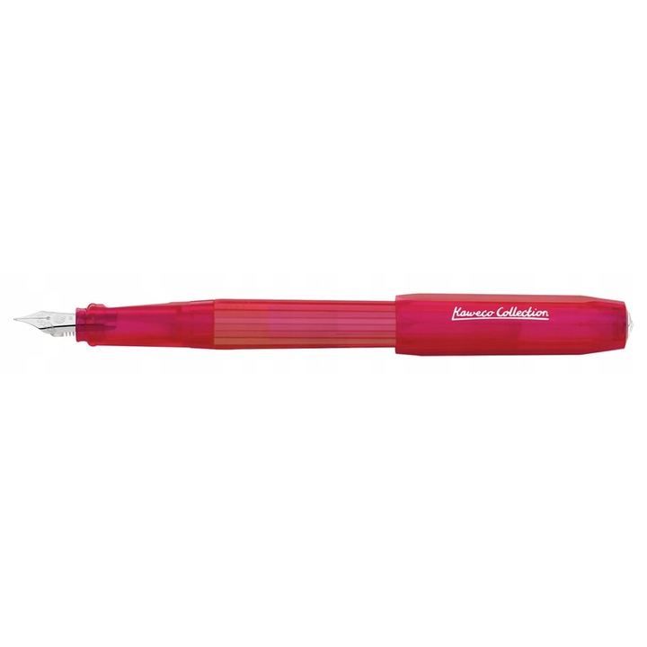 Kaweco Perkeo töltőtoll, infravörös, F hegy, áttetsző design