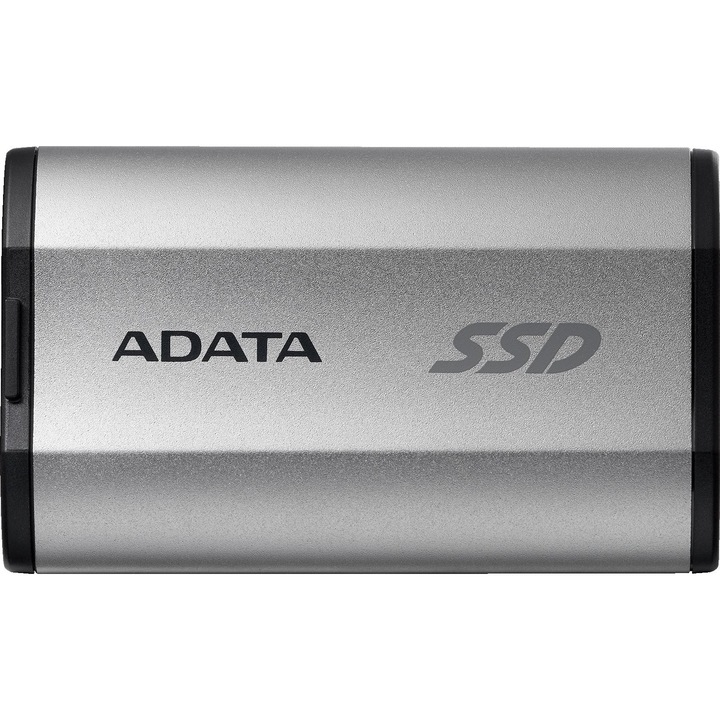 Външен SSD Adata SD810, 1TB, USB 3.2 Gen 2x2, водоустойчив, сребрист