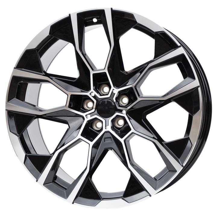 Set (4 bucati) jante 5592 22x9.5/10.5 5x112 ET32 - MB - lustruit + negru