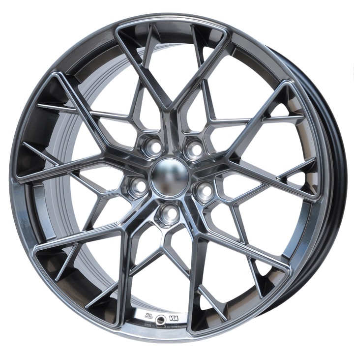 Set 4 jante aluminiu PDW 18951 18x8 5x112 ET38, hyper black