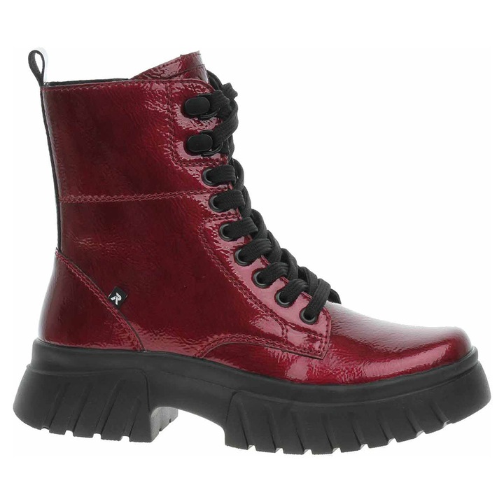 Botine dama Rieker W1840-35, rosu, Rosu