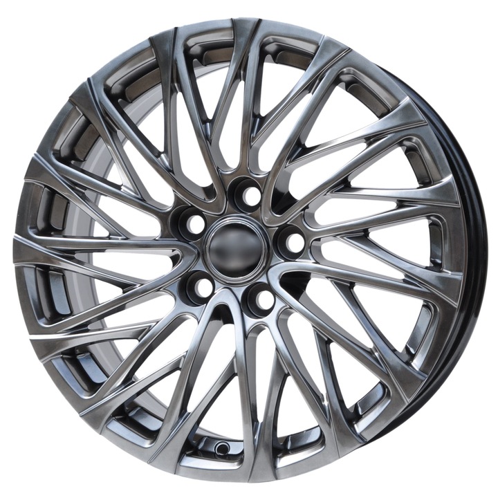 Set (4 bucati) jante fbx048 17x7 5x114.3 ET43 - HB - hyper black